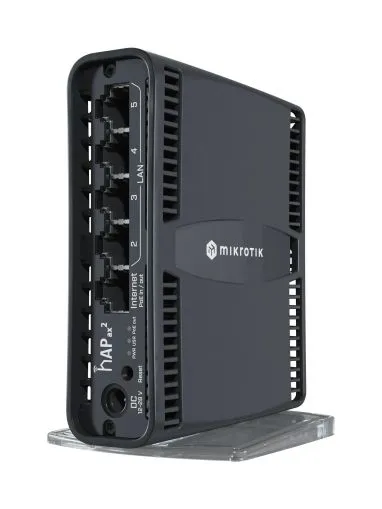 Router MikroTik hAP ax2 C52iG-5HaxD2HaxD-TC, 2.4/5GHz, Ethernet LAN, Negru