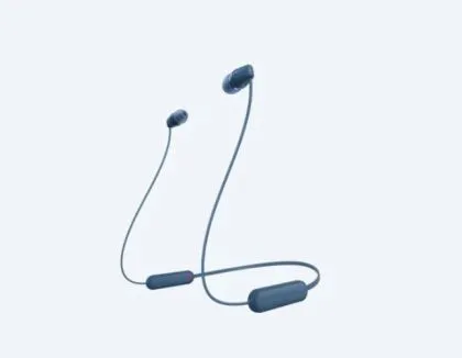 Căști Căști Sony WI-C100, albastre