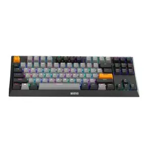 Tastatură mecanică Marvo Tastatură mecanică pentru jocuri KG980-B - RGB, comutatoare albastre, TKL