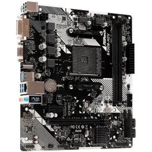 ASROCK Ana Kart Masaüstü B450M-HDV R4.0 (SAM4,2xDDR4,1xPCI 3.0x16,1xPCI Ex1,SATA III,1xM.2,1xUlraM.2,USB3.0,GLAN,VGA,DVI,HDMI,) mATX Perakende
