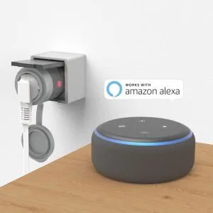 Priză inteligentă HAMA "Outdoor", WiFi, Control vocal, 2300W, 10A