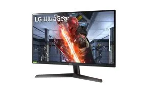 Monitor LG 27GN60R-B, UltraGear, 27" IPS, AG, 1ms GtG, 144Hz, 1000:1, 350cd/m2, Full HD 1920x1080, NVIDIA G-SYNC, Radeon FreeSync, HDR 10, 9%RGB, DisplayPort, 9%RGB Mod cititor, Ieșire căști, Înclinare, Negru