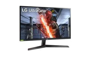 Monitor LG 27GN60R-B, UltraGear, 27" IPS, AG, 1ms GtG, 144Hz, 1000:1, 350cd/m2, Full HD 1920x1080, NVIDIA G-SYNC, Radeon FreeSync, HDR 10, 9%RGB, DisplayPort, 9%RGB Mod cititor, Ieșire căști, Înclinare, Negru