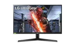 Monitor LG 27GN60R-B, UltraGear, 27" IPS, AG, 1ms GtG, 144Hz, 1000:1, 350cd/m2, Full HD 1920x1080, NVIDIA G-SYNC, Radeon FreeSync, HDR 10, 9%RGB, DisplayPort, 9%RGB Mod cititor, Ieșire căști, Înclinare, Negru
