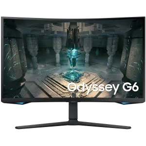 SAMSUNG LS32BG650EUXEN 32inch VA QHD Curved 16:9 240Hz 350cd/m2 1ms GTG 2xHDMI 2.1 DP USB HUB BT LAN Wi-Fi HAS Black