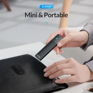 Cutie externă Orico pentru stocare pe disc - Carcasă - M.2 NGFF SATA M/B key Black - PWM2