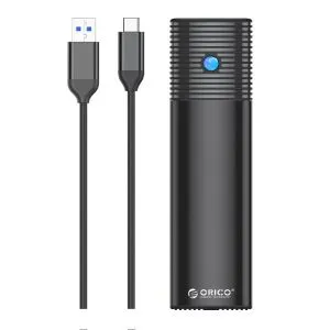 Cutie externă Orico pentru stocare pe disc - Carcasă - M.2 NGFF SATA M/B key Black - PWM2