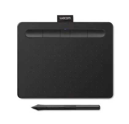 Графичен таблет Wacom Intuos S Bluetooth Black Manga, Черен