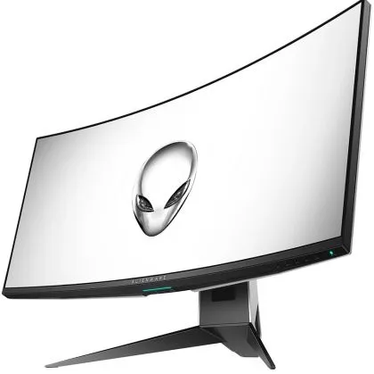 Alienware 34 AW3423DWF Curved QD-OLED Gaming Monitor, 34.18" QHD (3440x1440) 165Hz AR ComfortView, 21:9, 1000cd/m2, 1M:1, 178º/178º, 0.1ms, 2xHDMI, 2xDP, 2xUSB 5Gbps 3.2 Gen 1, Height , Swivel, Tilt, 3Y