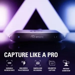 External Capture ELGATO HD60 X, HDR 4K, HDMI