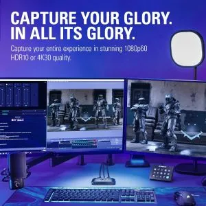 External Capture ELGATO HD60 X, HDR 4K, HDMI