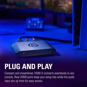 External Capture ELGATO HD60 X, HDR 4K, HDMI