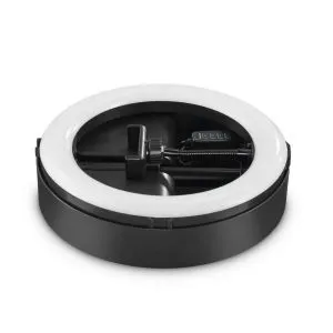 Lampă LED Hama „SpotLight FoldUp 102 II” Ring Light, set pentru smartphone-uri, pliabilă