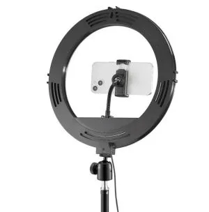 Lampă Hama "SpotLight Steady 120 II" LED inel de lumină, set pentru smartphone, trepied, 12"