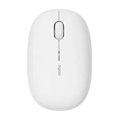 Mouse optic fără fir RAPOO M660, Multi-mod, conexiune cu 3 căi, Silențios, Alb