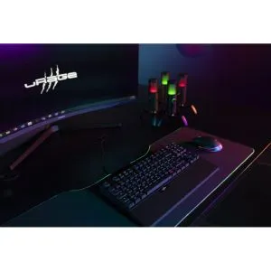 Tastatură HAMA uRage Gaming „Exodus 860 Mechanical”, comutator albastru