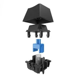 Tastatură HAMA uRage Gaming „Exodus 860 Mechanical”, comutator albastru