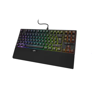 Tastatură HAMA uRage Gaming „Exodus 860 Mechanical”, comutator albastru