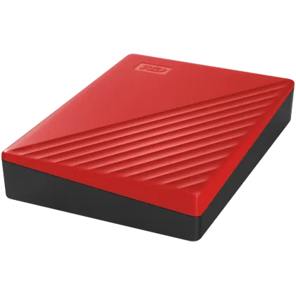 HDD External WD My Passport (4TB, USB 3.2) Red