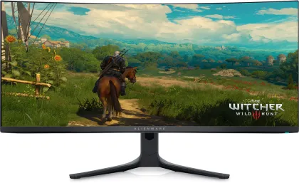 Monitor Dell Alienware AW3423DWF 34" QD-OLED curbat, WQHD 3440 x 1440, 165 Hz, 0,1 ms, FreeSync