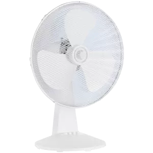 Ventilator de masă, 40W, 40cm, 3 viteze, mecanic, nivel de zgomot: 50-60 dB, oscilație 80°, înclinare +24° -12°