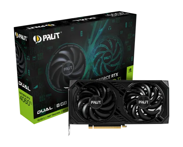 PALIT RTX4060TI DUAL 8GB GDDR6