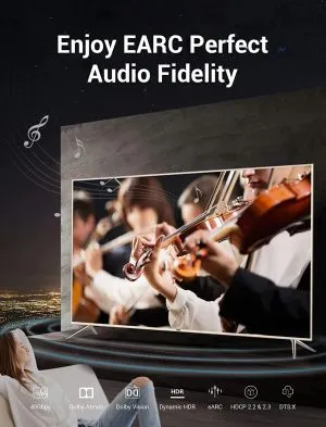 Vention HDMI v2.1 M / M 3m  - 8K Dolby Vision HDR - AANBI