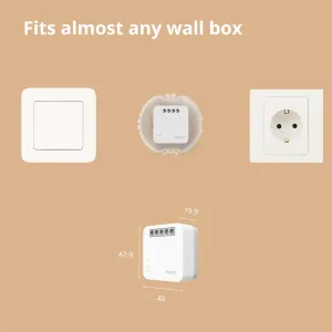 Modul comutator unic Aqara T1 (cu neutru): Nr. model: SSM-U01; SKU: AU001GLW01