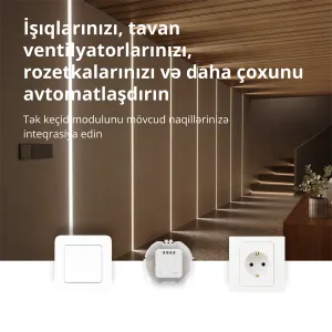 Modul comutator unic Aqara T1 (cu neutru): Nr. model: SSM-U01; SKU: AU001GLW01