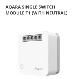 Modul comutator unic Aqara T1 (cu neutru): Nr. model: SSM-U01; SKU: AU001GLW01