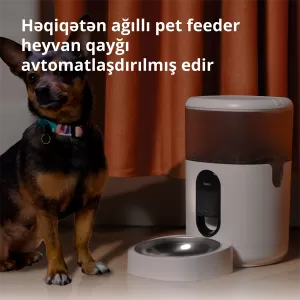 Hrănitor pentru animale de companie C1: Model Nr: PETC1-M01; SKU: AM036GLW01