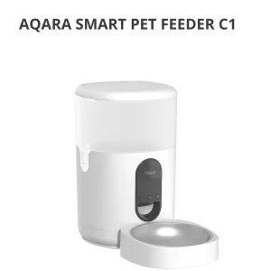 Hrănitor pentru animale de companie C1: Model Nr: PETC1-M01; SKU: AM036GLW01