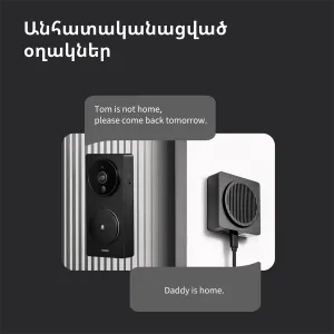 Smart Video Doorbell G4: Model Nr: SVD-C03; SKU: AC015GLB02