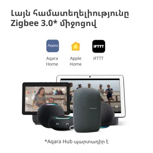 Comutator de la distanță fără fir Aqara H1 (bascul dublu): Model: WRS-R02; SKU: AR009GLW02