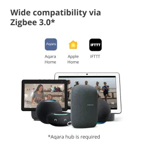 Comutator de la distanță fără fir Aqara H1 (bascul dublu): Model: WRS-R02; SKU: AR009GLW02