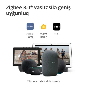 Comutator de la distanță fără fir Aqara H1 (bascul dublu): Model: WRS-R02; SKU: AR009GLW02
