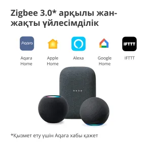 Aqara Smart Wall Switch H1 (cu neutru, basculant dublu): Model: WS-EUK04; SKU: AK074EUW01