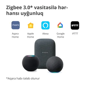 Aqara Smart Wall Switch H1 (cu neutru, basculant dublu): Model: WS-EUK04; SKU: AK074EUW01