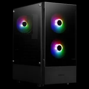 Gamdias кутия Case ATX - TALOS E3 - aRGB, Tempered Glass