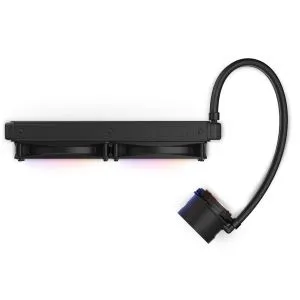AIO Liquid Cooler NZXT Kraken 280 RGB Black, LCD Display