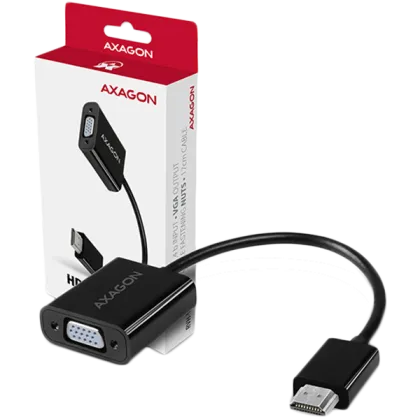 AXAGON RVH-VGN, HDMI -> Reducere / Adaptor VGA, FullHD