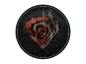 Covoraș de protecție Genesis Tellur 400 Round Lava 100 cm protector de podea