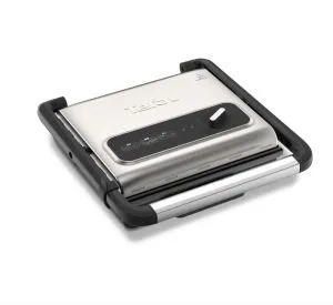 Barbecue Tefal GC242D38, Electric Inicio Grill , 2000 W, Thermostat 3 levels, Non-stick coating, Inox / Black