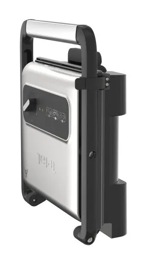 Barbecue Tefal GC242D38, Electric Inicio Grill , 2000 W, Thermostat 3 levels, Non-stick coating, Inox / Black