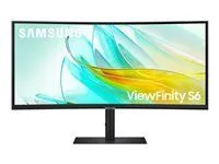 SAMSUNG LS34C652UAUXEN 34 inch 21:9 Curbat 3440x1440 VA-LED 5 ms 100 Hz HDR10 DP/HDMI/USB Type-C 90Watt LAN Negru HA Difuzor VESA 100