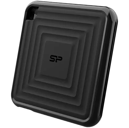Silicon Power PC60 1TB SSD portabil SATAIII USB 3.2 Gen2 (Tip-C) SSD portabil, R/W: până la 540MB/s; 500 MB/s, negru, EAN: 4713436149965