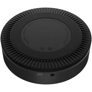 Prestigio Solutions Video Conferencing Speakerphone Alpha: 5W, 6 mic, 5m (Radius), Wireless charging, Connection via USB Type-C, AUX or BT4.2+EDR