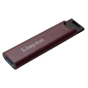 Stick de memorie USB KINGSTON DataTraveler Max 256 GB, USB-A 3.2 Gen 2, roșu
