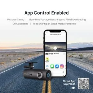 70mai Видеорегистратор Smart Dash Cam 1S D06