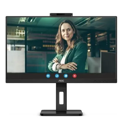 Monitor AOC Q27P3CW, 27" IPS WLED, 2560x1440@75Hz, 4ms GtG, 350cd/m2, 1000:1, DCR 20M:1, AdaptiveSync, FlickerFree, Low Blue Light, 5Wx2, Tilt, Height Adjust, Pivot, Swivel, 2xHDMI, DP, USB hub